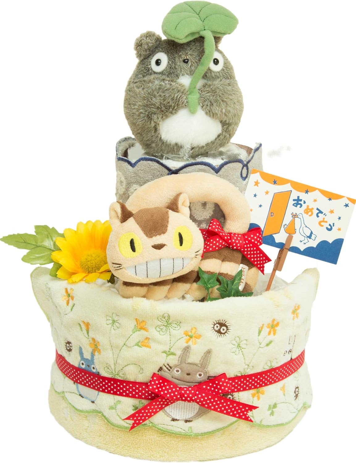 totoro diaper cake