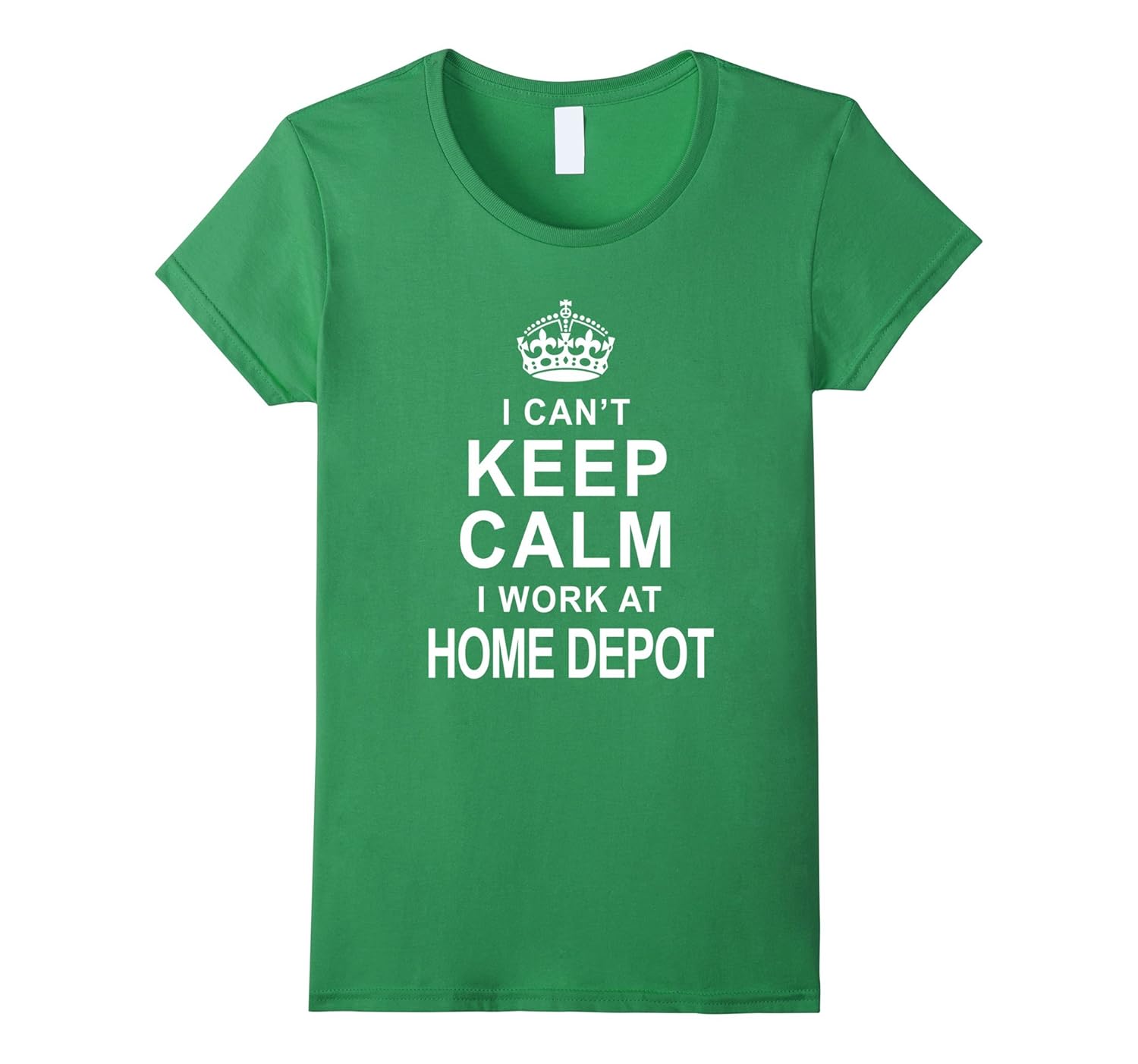 Home Depot shirt Home Depot Xmas Sale Damen, Größe M Grün Amazon.de