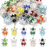 COGCHARGER Angel Wing Charms for Jewelry Making Dangle Fairy Charm for Bracelets Earrings Necklace DIY Supplies