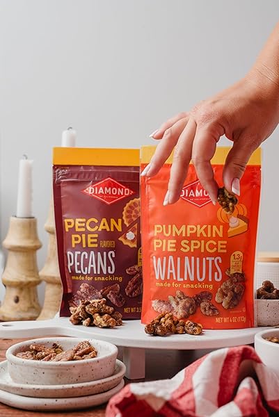 DIAMOND OF CALIFORNIA PECAN PIE PECAN NUTS, 3.25 OZ.
