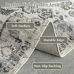 QD-Udreamy 8x10 Area Rugs - Machine Washable Area