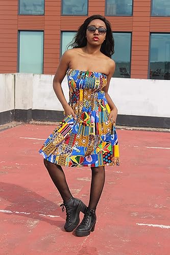 ankara patchwork dresses