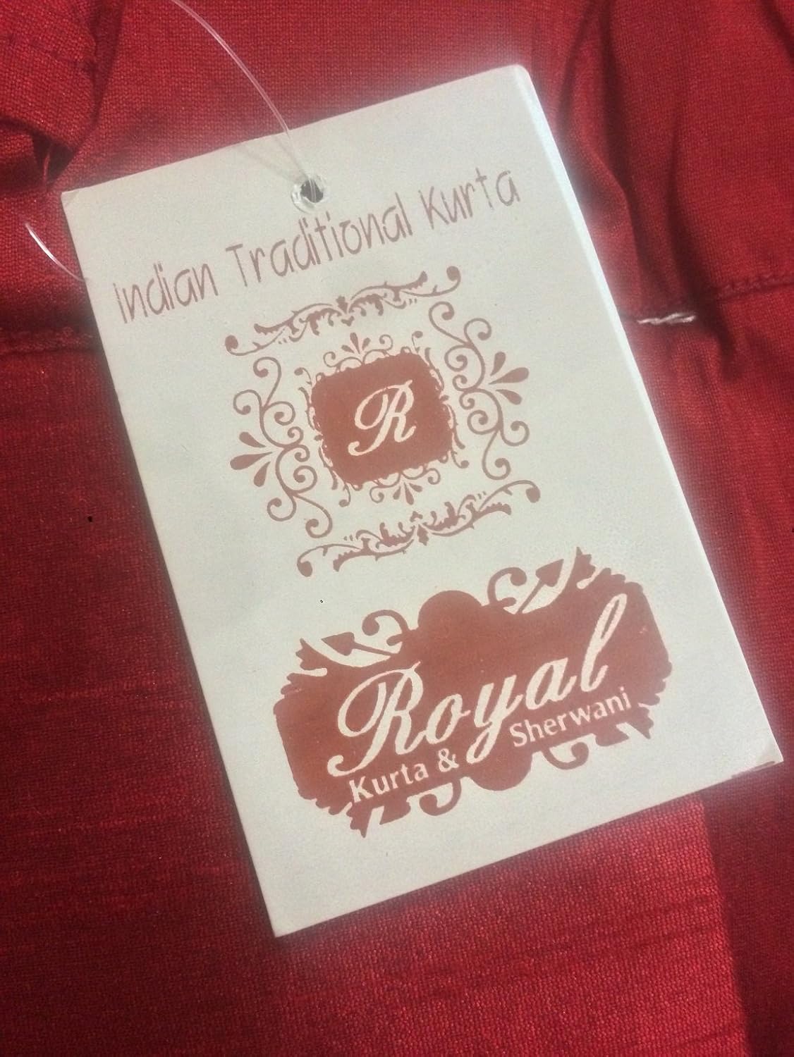 royal kurta men's orange cotton linen kurta pyjama