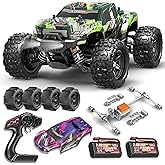 X-TMAGA 1:18 All Terrain RC Car, 4WD Off-Road Remote Control Car (HS18-05) | 40+ KPH Max Fast, 4X4 Waterproof RC Truck for Adult &amp; Boys, Monster Truck for Snow &amp; Sand &amp; Mud with 2 Rechargeable Batteries