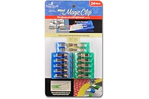Taylor Seville Magic Clip Mini 24PCS - Sewing and Quilting Notions - Sewing Accessories and Supplies
