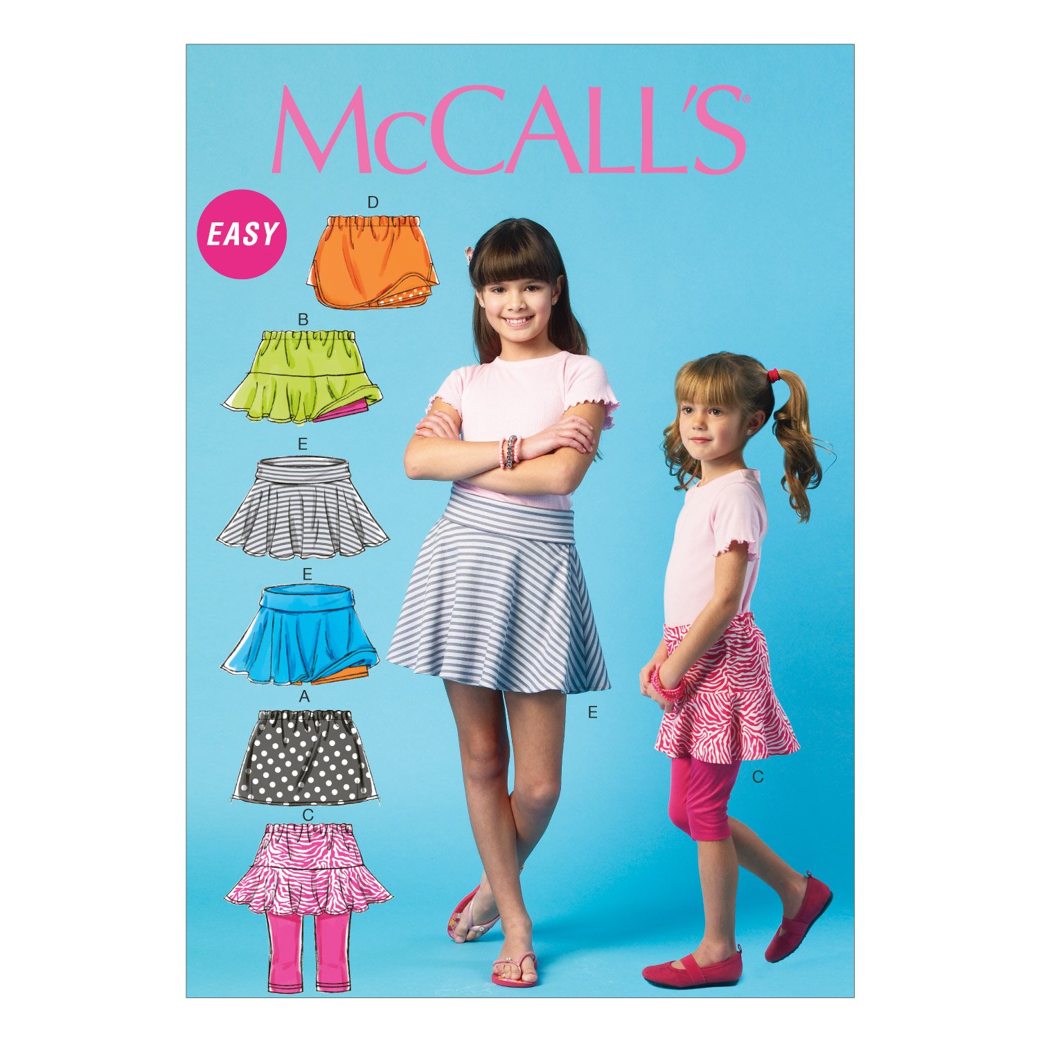 The McCall M6918CCE Pattern Company Child Only Sewing Patterns, Multi-Colour,CCE (3-4-5-6)