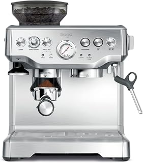 Sage Appliances SES875 the Barista Express, Siebträgermaschine, Gebürsteter Edelstahl