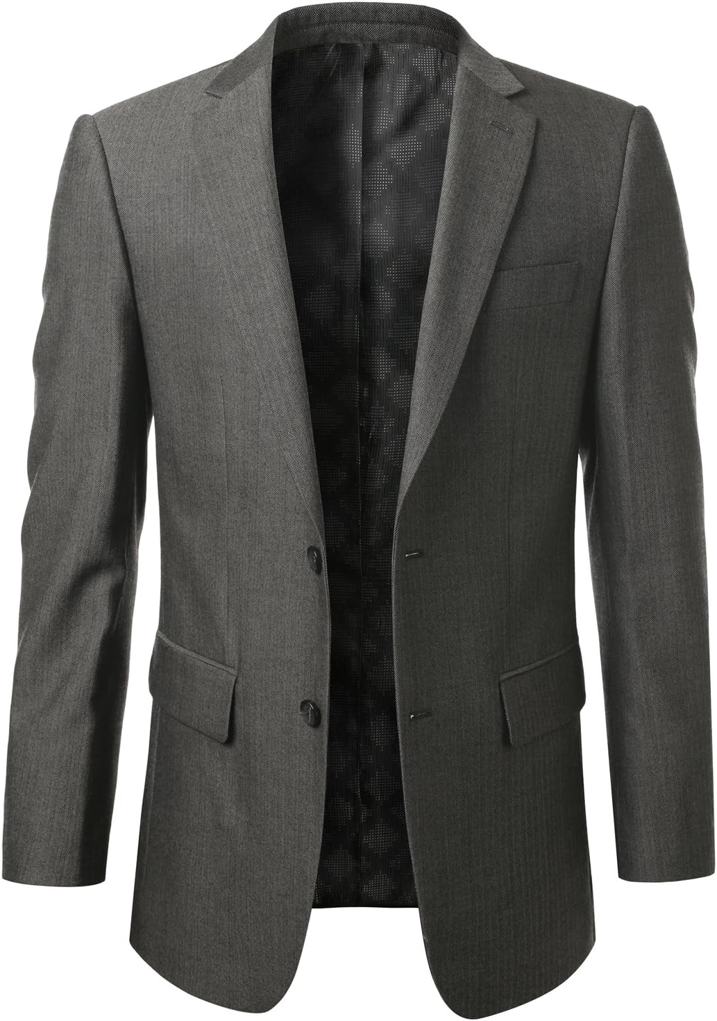 MONDAYSUIT Men's Modern Fit 100% Wool Sport Coat Blazer Jacket (Big&Tall Avail)