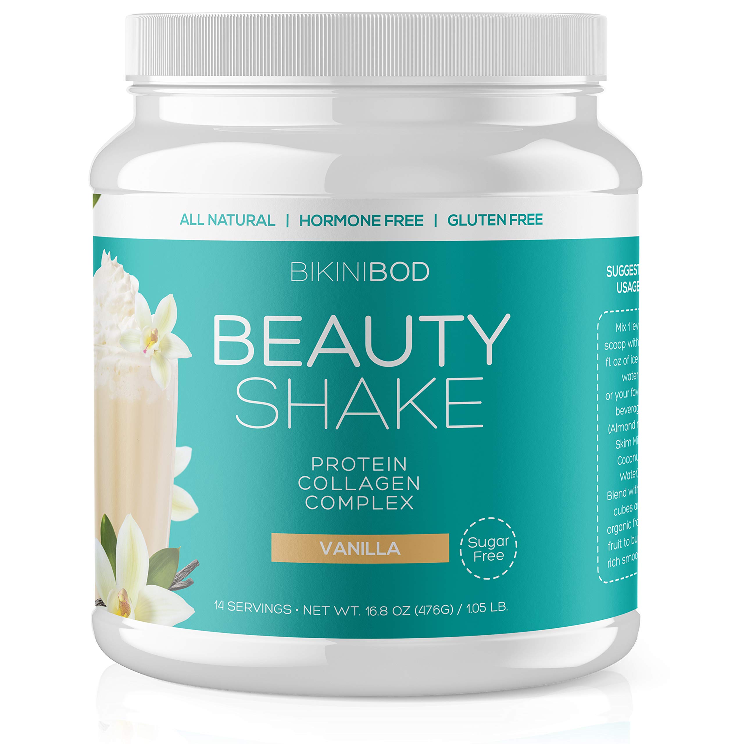 Collagen Protein Peptide Hydrolyzed Powder Collagen 10g (16oz) Grass