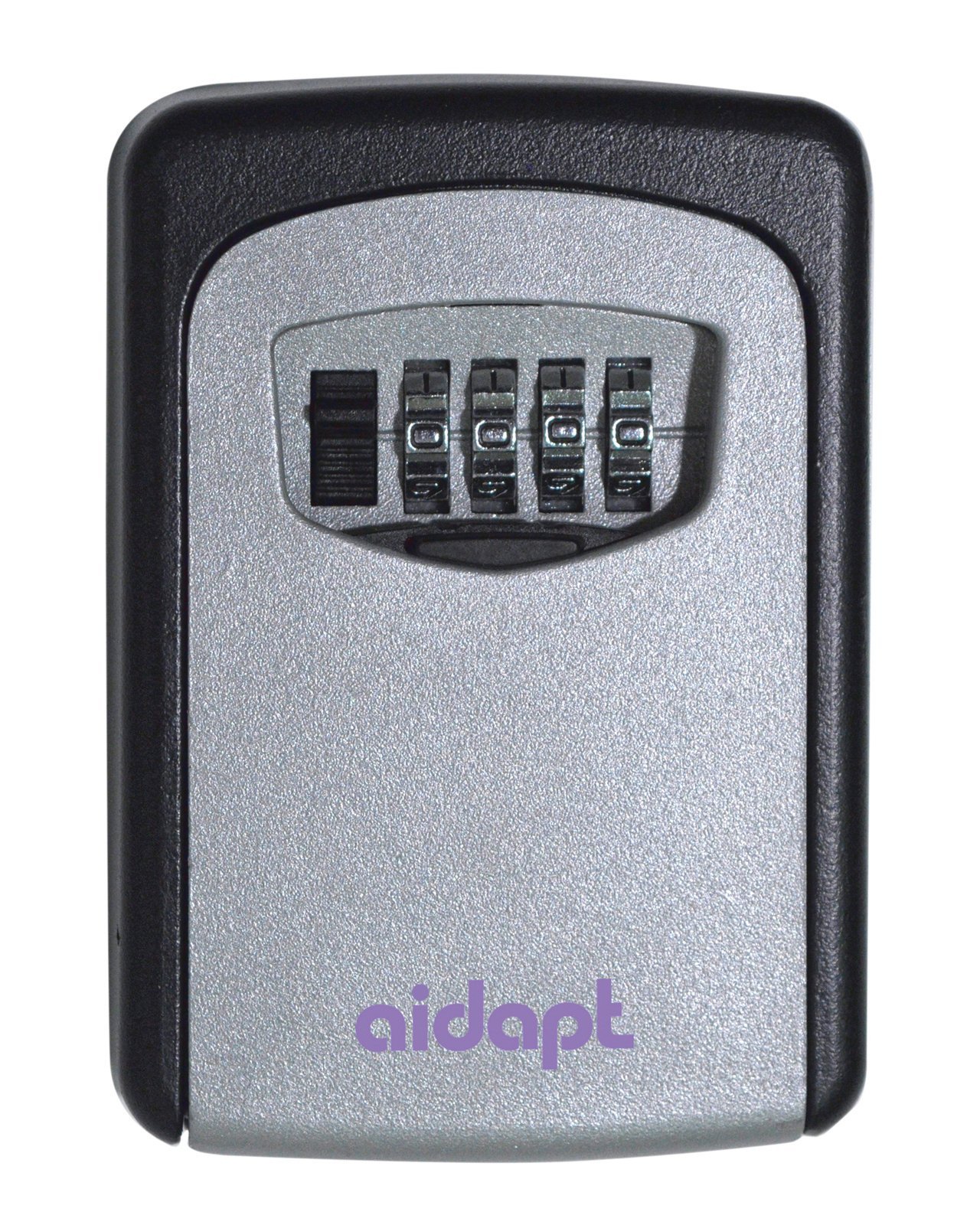 Aidapt Weather Resistant Secure Combination Wall Mount Safe Lock for Keys Supplied with Fixings for Elderly, Carers, Holiday Lets, Air BNB