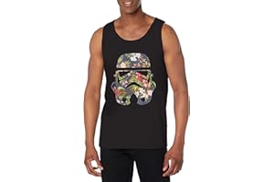 Star Wars mens Officially Licensed Storm Flowers Men's Tank