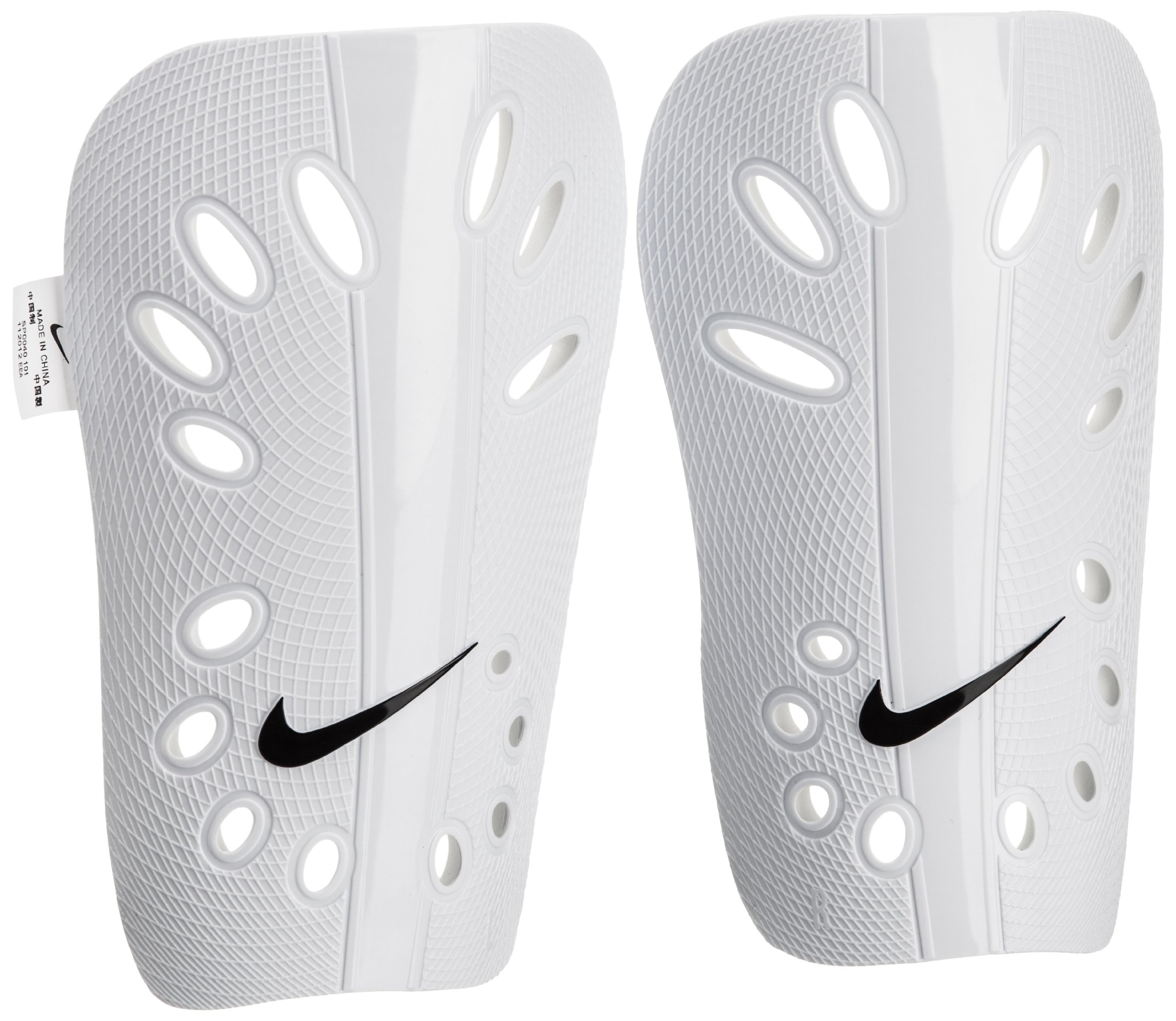 Small Nike J Guards Nike J Guard White Soccer Shin Guards