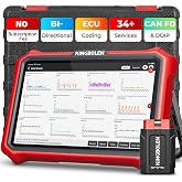 KINGBOLEN K8 Pro OBD2 Scanner, 8'' Bidirectional Scan Tool, 34+ Reset | Lifetime Free Update, ECU Code Car Scanner, CAN FD/DOIP, FCA Autoauth, V.A.G Guide, Bluetooth All-System Diagnostic Tool