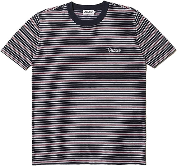 Amazon Palace Skateboards パレス スケートボード メンズ 夏 3色 ストライプ ファッション コットン Tシャツ 半袖 トップス 男女兼用 ストライプc M Tシャツ カットソー 通販