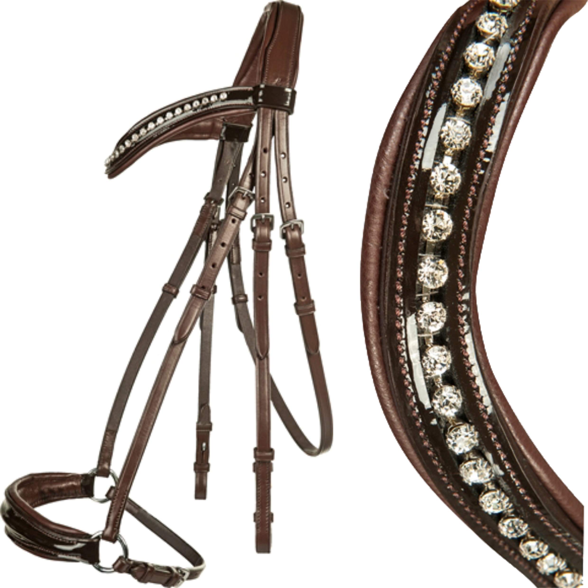 HKM Carolin Bridle Brown Cob
