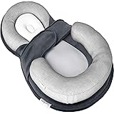 UpwardBaby Thick Baby Lounger Pillow for Newborn - Adjustable Dock A Tot Baby Nest Portable Bed for Babies - Comfortable Infa