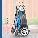 Hyundai 15 in Electric Lawn Mower 1600W Rear Roller Mulching 40 L Bag 10m Cord view 9