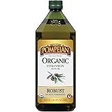 Pompeian USDA Organic Extra Virgin Olive Oil, First Cold Pressed, Full-Bodied Flavor, Perfect for Vinaigrettes & Marinades, 4