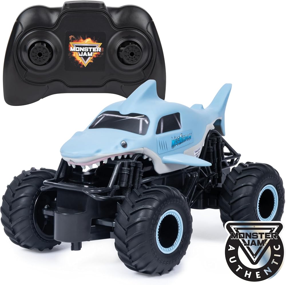Monster Jam Official Megalodon Remote Control Truck 1:24 2.4 GHz