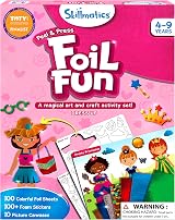 Skillmatics Foil Fun Dress Up No Mess Art Kit Kids 4-9 Travel Toys