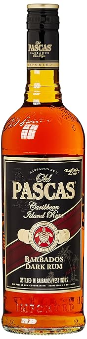 Old Pascas Barbados Dark Rum, 1er Pack (1 x 700 ml)