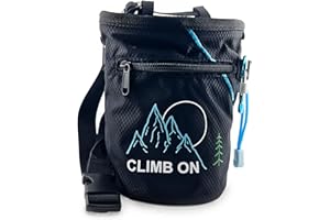 Chalk Bag + Ball for Rock Climbing, Bouldering, Top Rope | Climb On