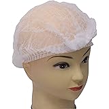 Yes!Fresh 100 pieces disposable Non-woven Clip Caps Mob caps hairnets head cover, 21", with 6 colors for you to choose. (Whit