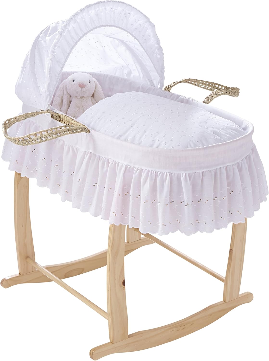 clair de lune palm moses basket
