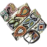 Hand Embroidered Peruvian Wool Belt, Flower Belt, Statement Belt - Bohemian Mosaic