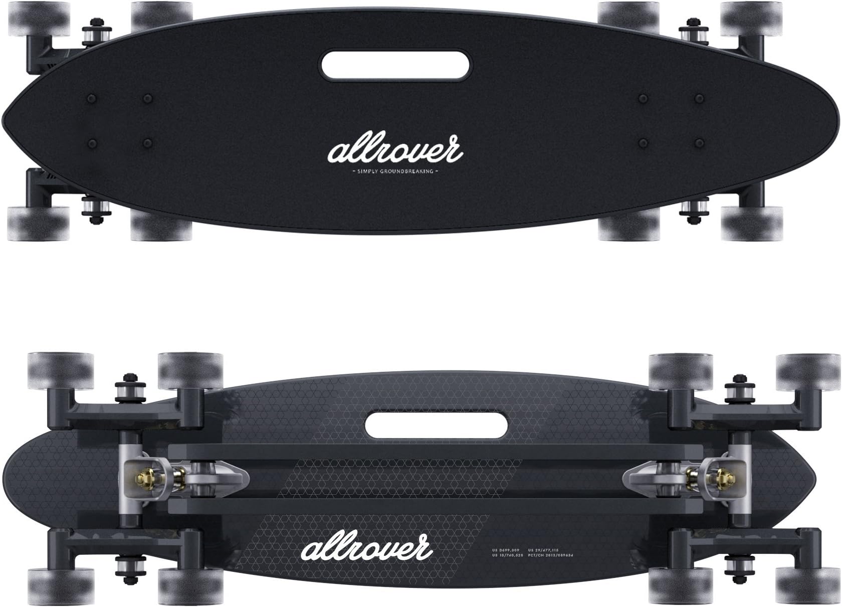 Stair-Rover by Allrover: Surf the city with an all urban terrain longboard