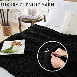 L'AGRATY Chunky Knit Blanket