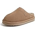 Fireside by Dearfoams Women's Greta Genuine Shearling Indoor Outdoor Clog