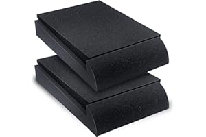Liquid Stands Studio Monitor Sound Isolation Pads for Speakers 5" High-Density Speaker Foam Pads That Prevents Vibrations Ang