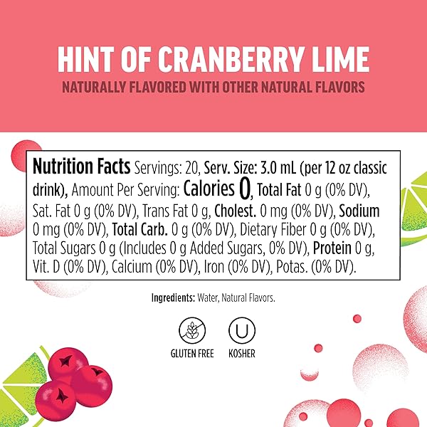 NINJA THIRSTI FLAVORED WATER DROPS, SELTZER VARIETY PACK, CRISP AND REFRESHING SPARKLING WATER, ZERO CALORIES, ZERO SUGAR, ZERO SWEETENERS, MAKES 20, 12OZ DRINKS, 3 PACK, WCFV1