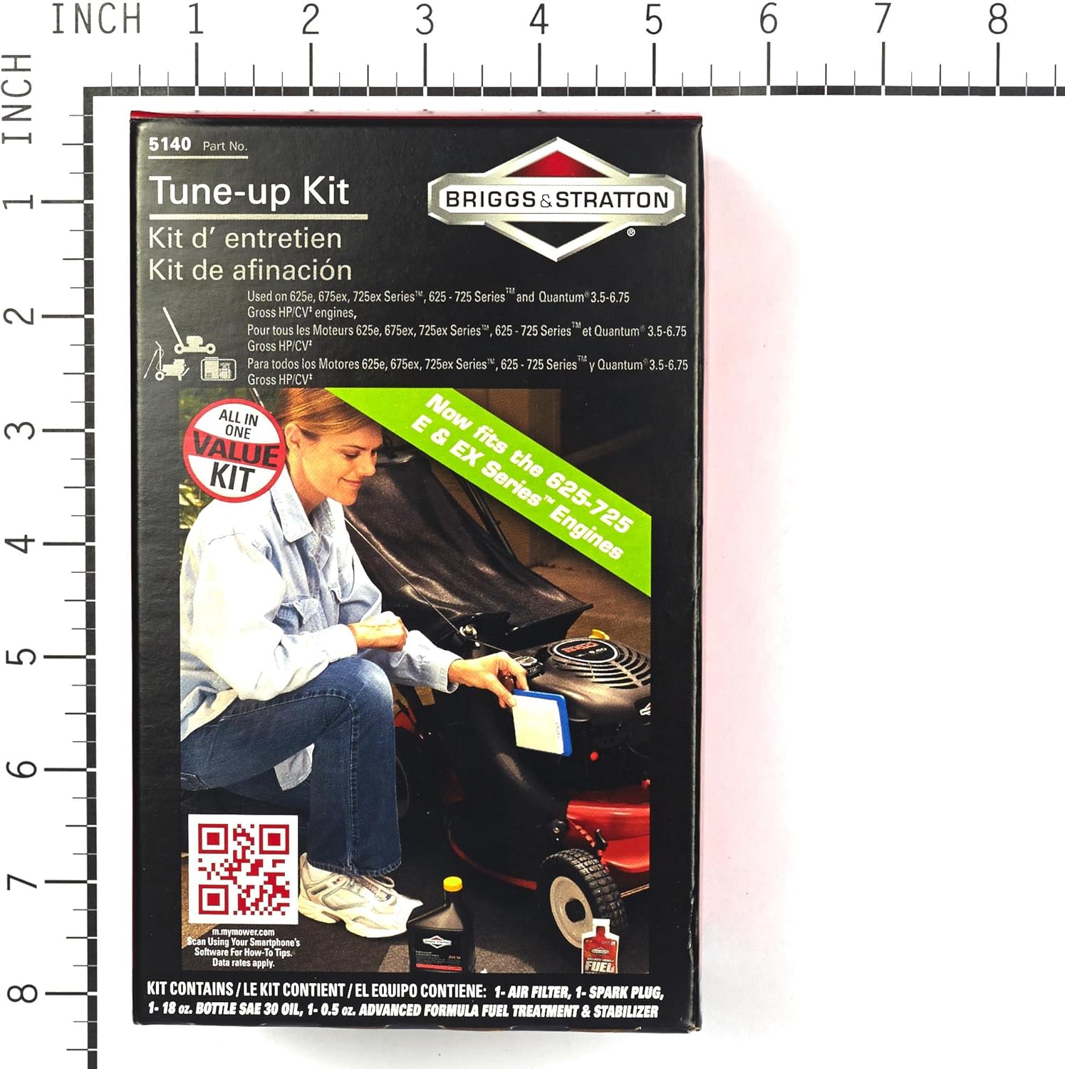 Genuine Briggs and Stratton 650e, 650ex, 725ex & Quantum Series Maintenance Kit : Garden & Outdoor
