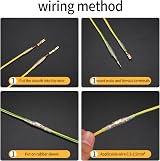 Vwoqiy 150 Pcs Spade Connectors 2.8/3.2/4.8/6.3mm Insulated Kit view 4