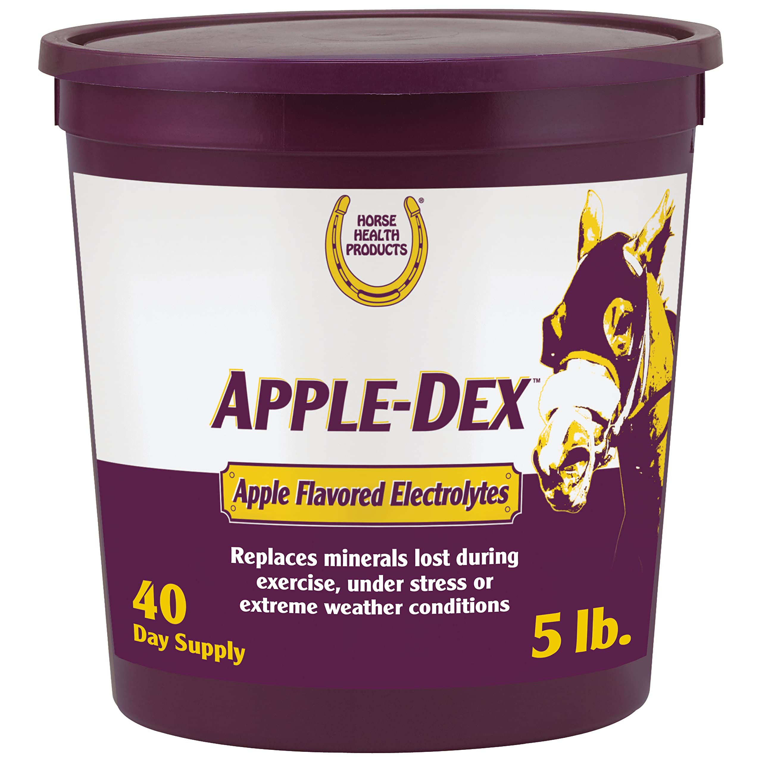 Horse Health Apple-Dex Apple Flavored Electrolytes, 5 lb