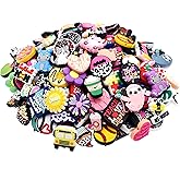 200Pcs Silicone Focal Beads Bulk, Different Random Mix Collections Teacher Character Animal Cartoon Focal Beads for Pens Keychains DIY Jewelry Making