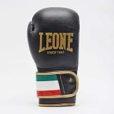 LEONE 1947 Boxing Gloves Unisex 10 OZ Black GN039 view 2