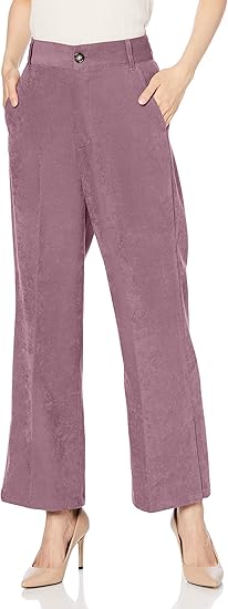 Amazon ウィゴー ロングパンツ スウェード ライク センタープレス パンツ セットアップ ボトムス チノパンツ チノ レディース ロングパンツ 通販