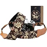 Padwa Lifestyle Brown Japanese Printed Camera Strap