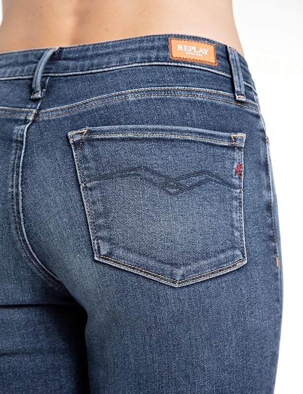 Vaqueros para Mujer, 009 Medium Blue (Azul), 32W/28L