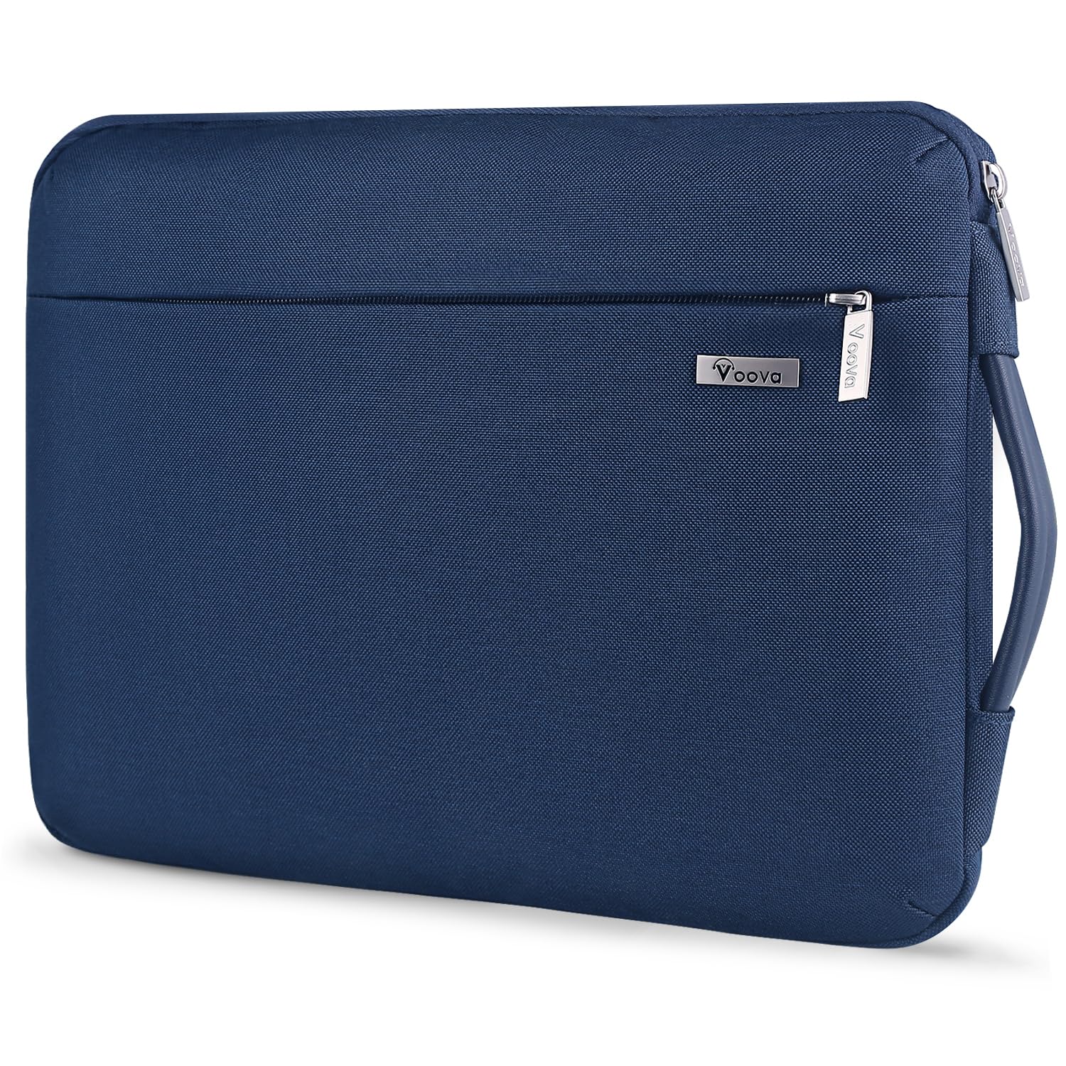 Voova 360°Protective Laptop Sleeve Case 14-15 inch, Waterproof Slim Computer Cover Bag with Handle Compatible with MacBook Air 15 M2/M3/M4, MacBook Pro 15, Hp chromebook 14, Blue