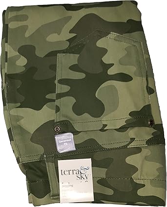 camo jeggings plus size