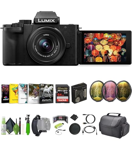Amazon.com : Panasonic Lumix G100D 4K Mirrorless Vlogging Camera