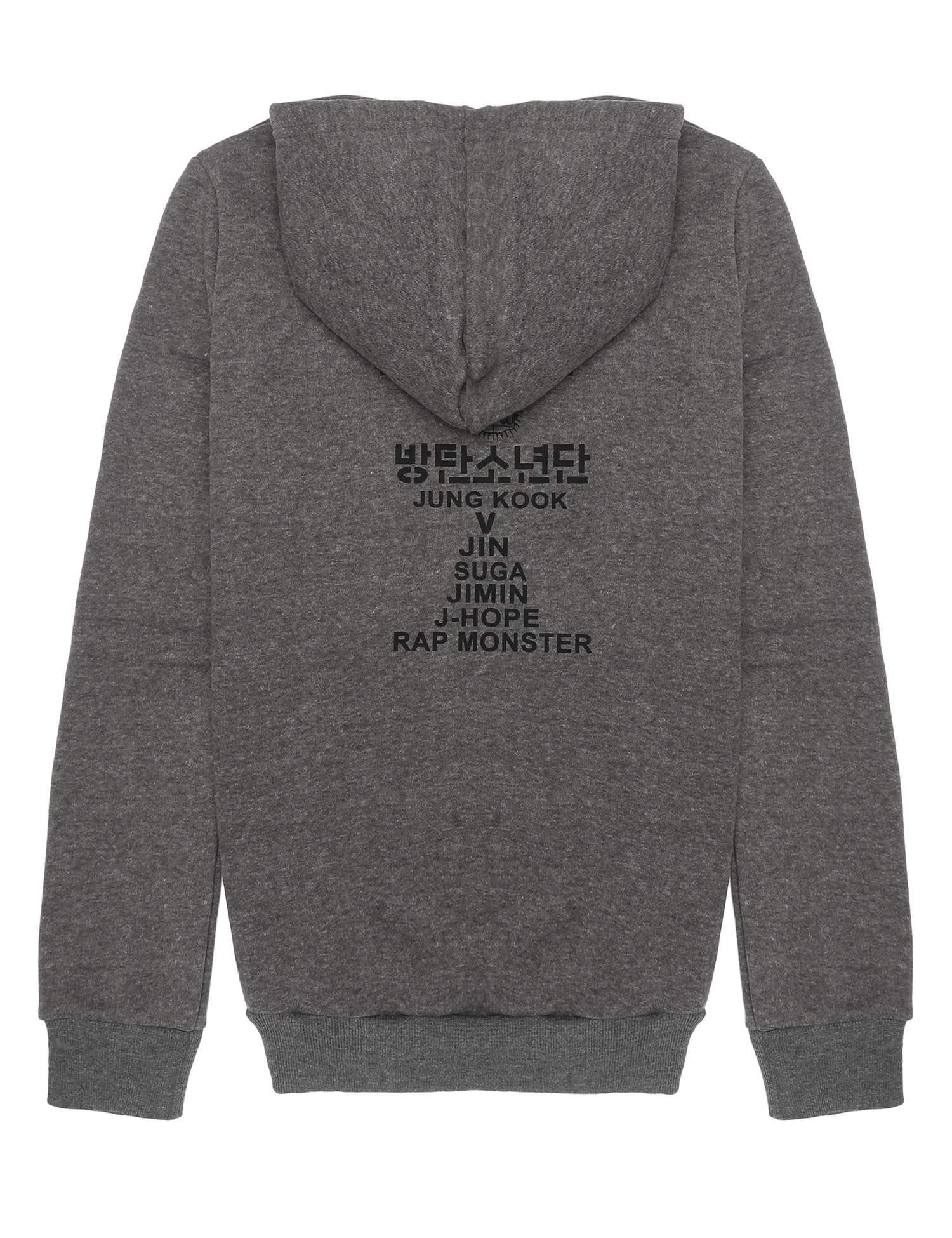 Etuoji Women Hooded Long Sleeve Letters Printed Pullover Casual Sweatshirt