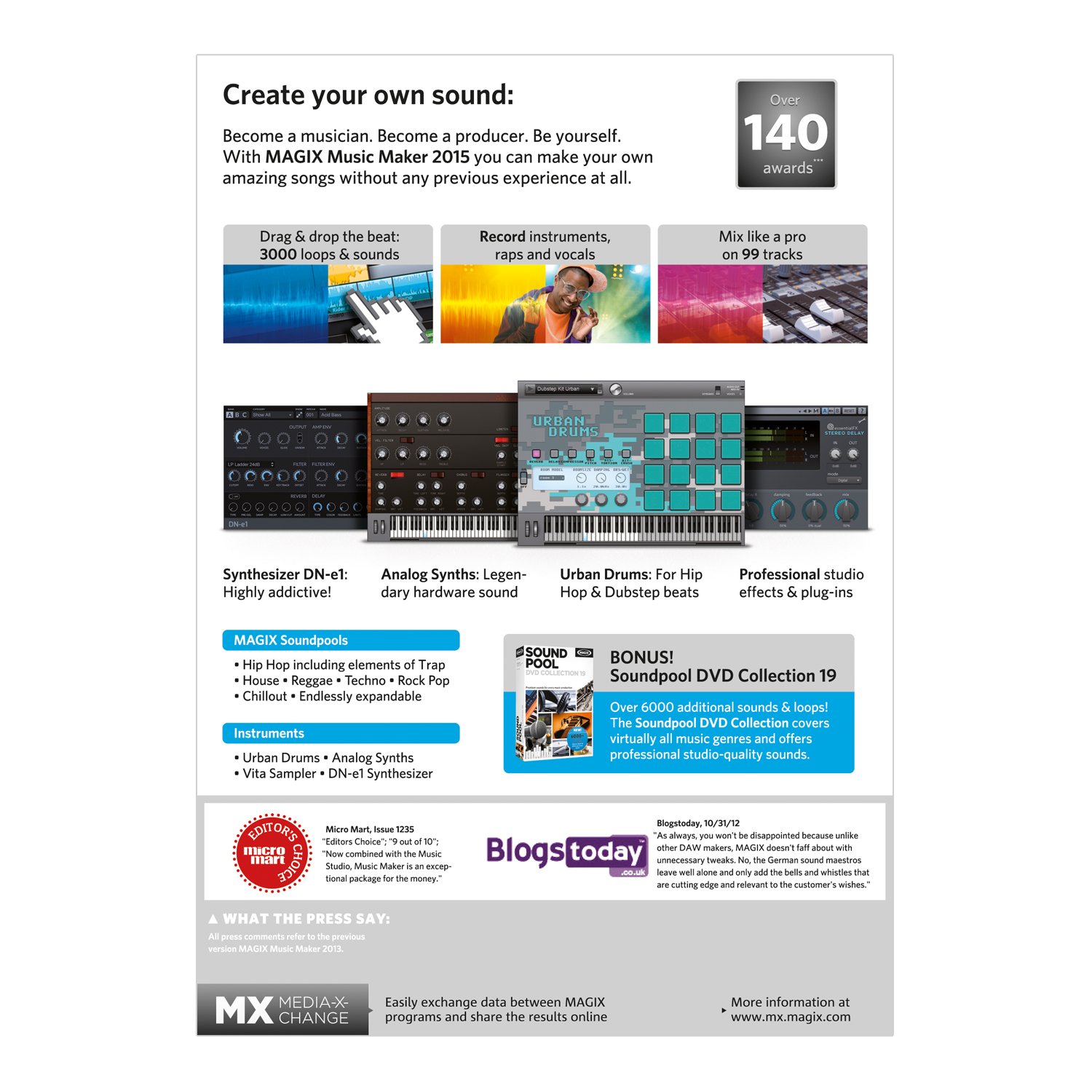 Magix Music Maker 12 Silver Edition