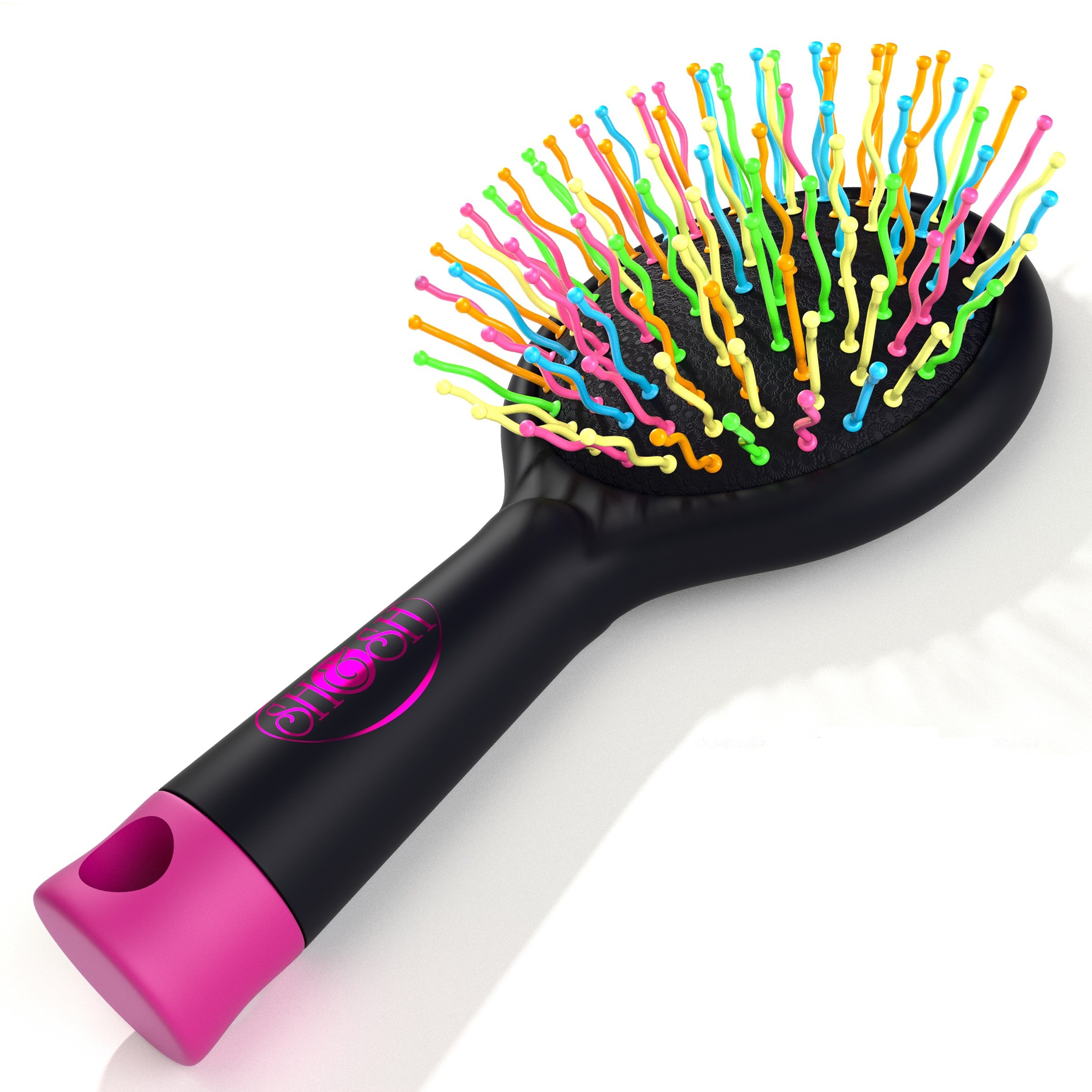 Detangling Brush with a Mirror Soft Bristle