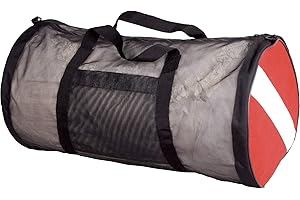 ScubaMax Durable Hard Nylon Mesh Quality Large Duffel Bag For Your Scuba Diving Equipment