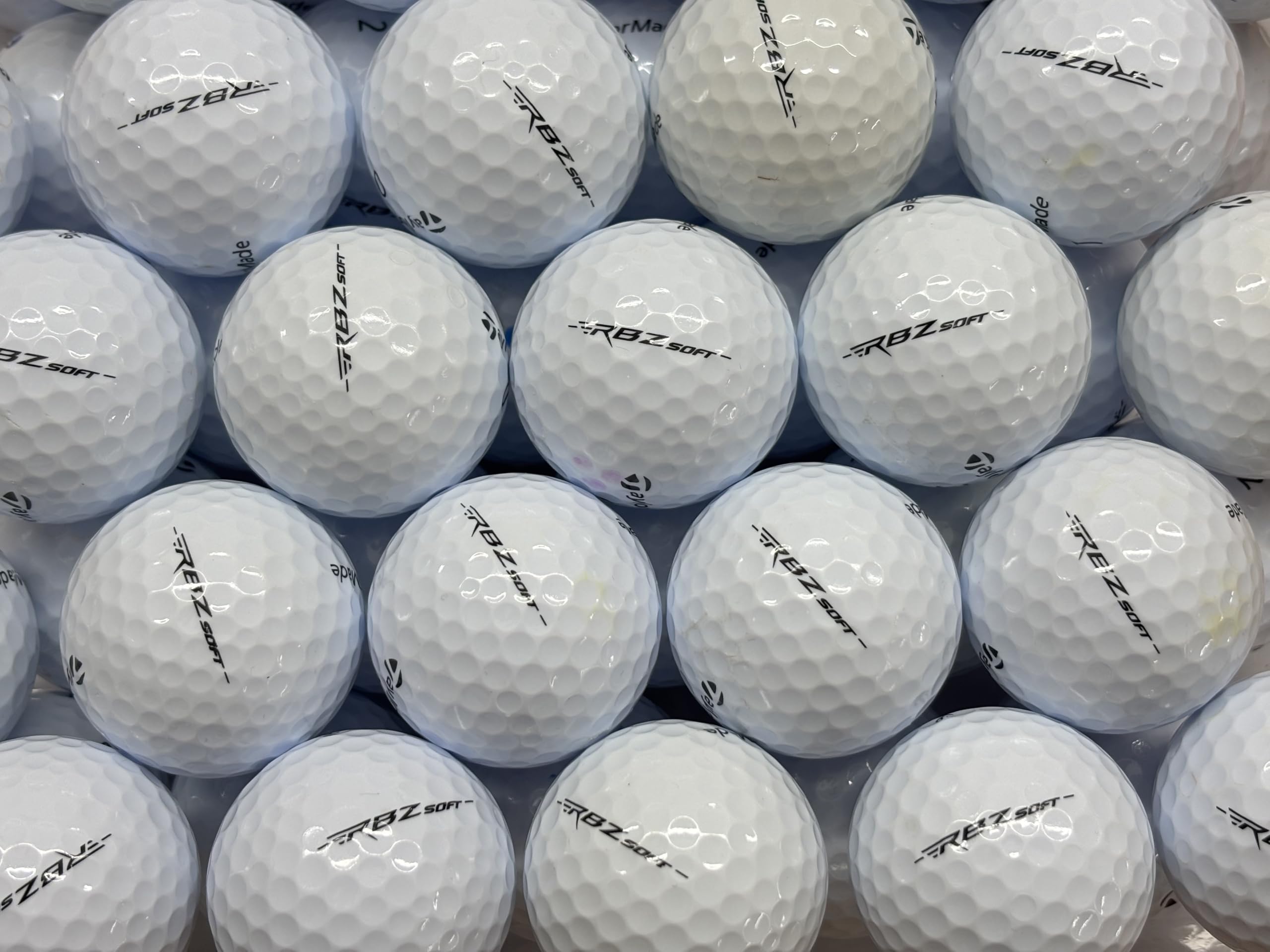 TaylorMade RBZ soft golf balls (used lake balls) Pearl/Grade A - pre-owned (24)